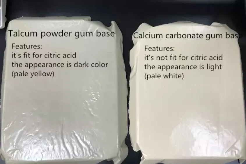 Talcum Powder versus Calcium Carbonate as a Gumbase Filler Talcum Powder versus Calcium Carbonate as a Gumbase Filler